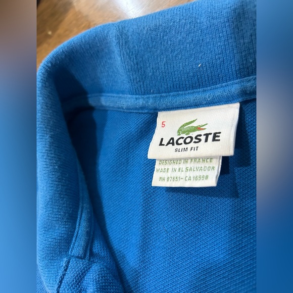 lacoste t-shirt condition 9/10 - Picture 2 of 2